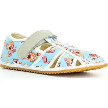 Dívčí bačkory Jonap Pejsci barefoot bačkory NEW Velikost boty (EU): 25, Vnitřní délka boty: 165, Vnitřní šířka boty: 70