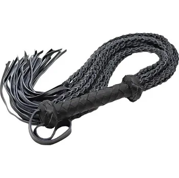 BASIC X důtky pletené černé