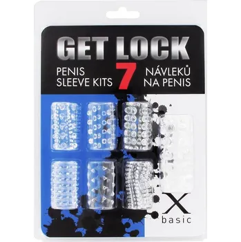BASIC X sada návleků na penis 7 ks transparentní
