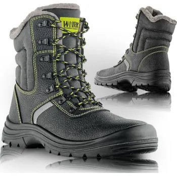Pracovní obuv VM IMPORT Poloholeňová bezpečnostní zimní obuv FALUN S3W, VM obuv, Velikost 36