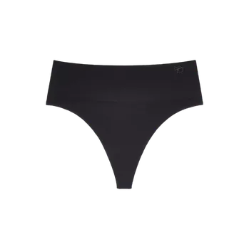 Kalhotky Dámská tanga Triumph Soft Sculpt Bandeau String - BLACK - černé 0004 - TRIUMPH BLACK 40