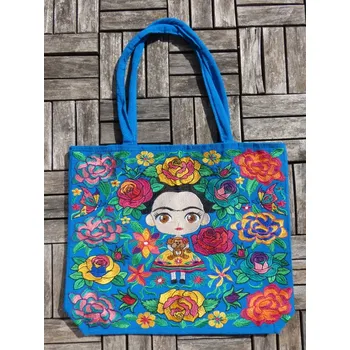 Taška přes rameno (Frida, tyrkysová)