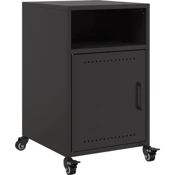 Noční stolek Noční stolek ocelový černý 36x39x59 cm