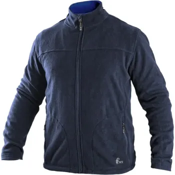 Pánská mikina CANIS Pánská fleecová mikina CXS GRANBY, tmavě modrá, Barva tmavomodrá, námorná, Velikost M