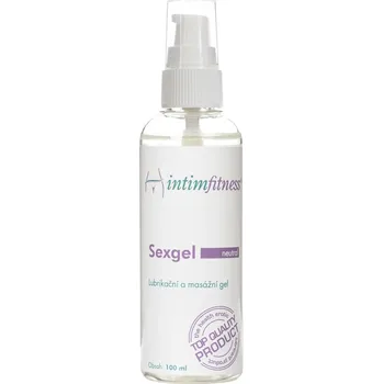 Lubrikační gel Intimfitness Sexgel lubrikační gel neutral 100 ml