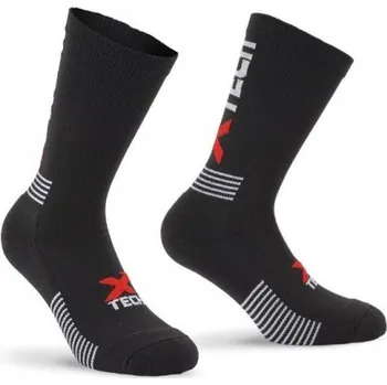 Pánské ponožky X TECH Funkční ponožky XT139, 0/+20°C, černé, XTECH, Barva čierna, Velikost 35-38