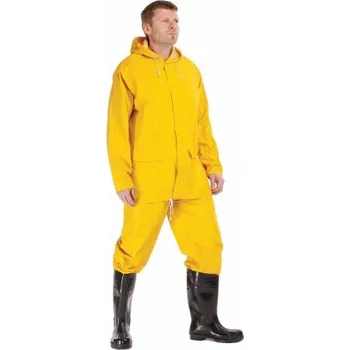 ČERVA Ochranný dvoudílný oblek HYDRA žlutý, Barva žltá, Velikost XXL