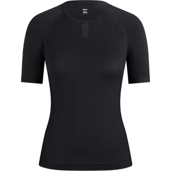 Dámské funkční prádlo RAPHA Merino Short Sleeve Women Black - M
