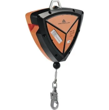 Úvazek DELTA PLUS Samonavíjecí zařazení na zachycení pádu s lanem a tlumičem pádu, DeltaPlus