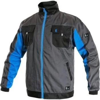 pracovní blůza CANIS Blůza zkrácená CXS PHOENIX PERSEUS, pánská, šedo-modrá, 170-176cm, Barva sivo-modrá, Velikost 54