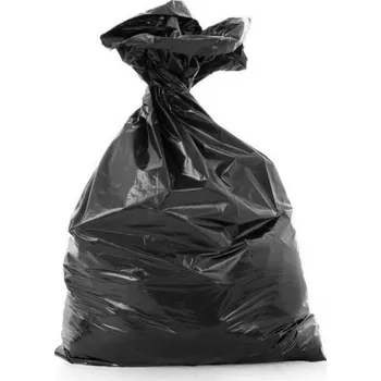 Pytle na odpadky CANIS Pytel LDPE, 60x120 cm, černé, Barva čierna