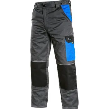 Pracovní oblečení CANIS Pánské kalhoty PHOENIX Cefea, šedo-modré, Barva sivo-modrá, Velikost 68