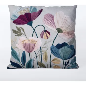 Povlak na polštář 45x45 nepromokavý polyester pastelová louka 1