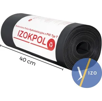Hydroizolační fólie Hydroizolační fólie IZOKPOL 1,2 mm, 40 cm Nadační filmy