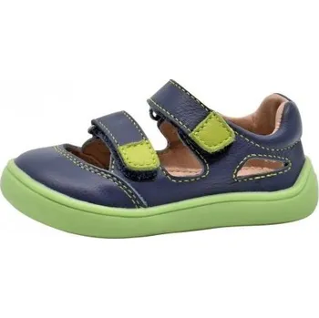 Chlapecké sandály PROTETIKA Dětské barefoot sandálky TERY NAVY (DOPRODEJ), Barva Navy Blue, Velikost 19