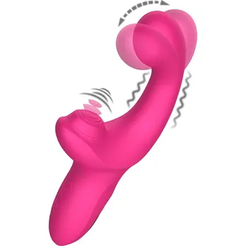 Vibrátor BASIC X STUNNER VIBRÁTOR NA G-BOD A KLITORIS RŮŽOVÝ