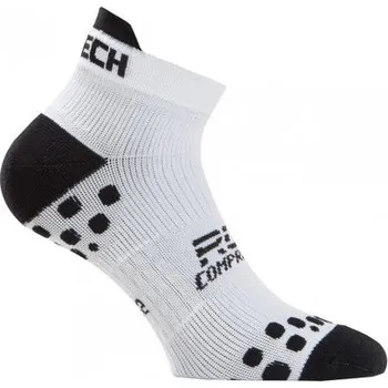 Pánské ponožky X TECH Funkční kompresní ponožky XT154, + 5 / + 40 ° C, bílé, XTECH, Barva biela, Velikost 35-38