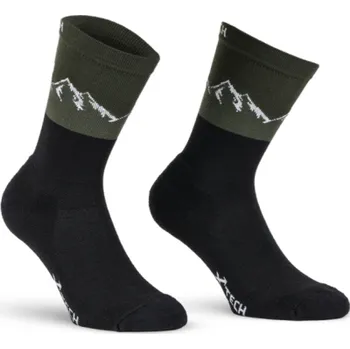 Pánské ponožky X TECH Funkční ponožky CALZA XT179 +5/+15°C, černé, XTECH, Barva čierna, Velikost 39-42