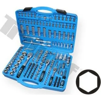 Gola sada Gola sada, 1/4", 3/8" a 1/2" vstup, 171 - dílná, 6 - hranné hlavice