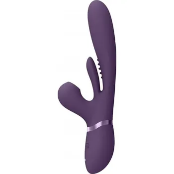 Vibrátor Vive Kura Thrusting G Spot with Flapping Tongue and Pulse Wave Stimulator