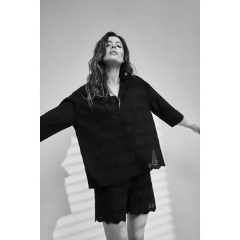 Dámská košile MOODO - černá Marisse černá 2827570