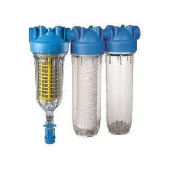 Filtrace vody ATLAS FILTRI - Itálie | HYDRA RAINMASTER TRIO RAH+FA+P filtr na užitkovou i pitnou vodu (vodní filtr-filtrace pitné vody) - HYDRA RAINMASTER TRIO 3/4" + FA + prázdná 6095 HYDRA-TRIO+RAH+FA+P