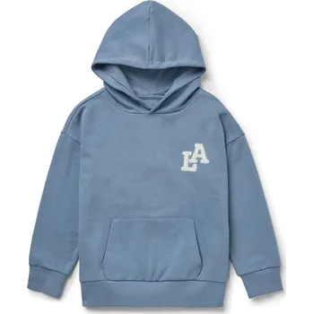 Chlapecká mikina 709925 - Tchibo - Dětská mikina s kapucí - pro ženy - vel. 110/116 - barva: modrá