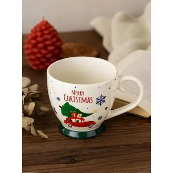 Sinsay - Hrnek s vánočním potiskem - vícebarevná - 082GI-MLC - 082GI-MLC-ONE