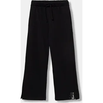 Dětské bavlněné tepláky United Colors of Benetton černá barva, 3NBMCF06K 3NBMCF06K.G.seasonal 99X, vel. 120