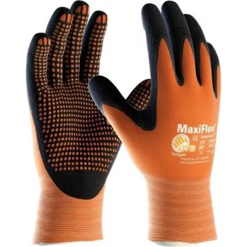 Pracovní rukavice ARDON Rukavice MAXIFLEX ENDURANCE 42-848, Oranžové s blistrem, Barva oranžová, Velikost rukavic 8"