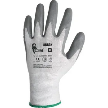 Pracovní rukavice CANIS Povrstvené rukavice ABRAK s blistrem, Velikost rukavic 8"