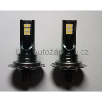 Autožárovka LED žárovky - GZ SMD 12V 24V 9W mlhovka žlutá