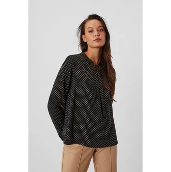 Dámská košile Dámská košile Moodo Patterned Marisse černá 1766792