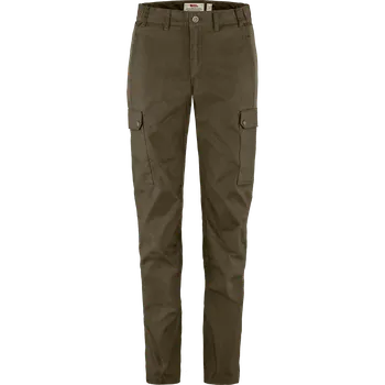 Dámské kalhoty Dámské kalhoty Fjällräven Stina Dark Olive 42