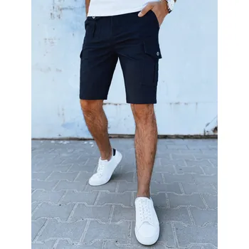 Pánské kraťasy Pánské granátové kapsáčové kraťasy DStreet černá 2822857