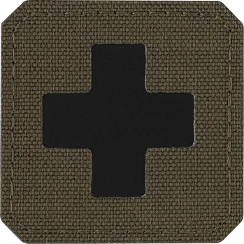 Nášivka Nášivka M-Tac Medic Cross Laser Cut - olivová-černá
