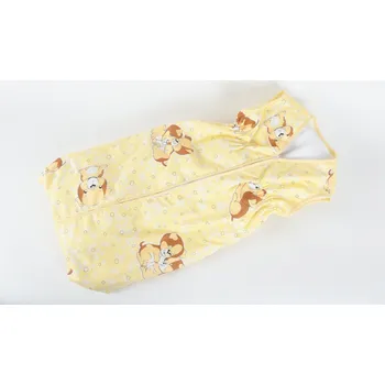 Spacák JAN peří Pytlík na spaní pro děti - zimní - 80 - 150 cm - pejsci žlutí /fleece - Pytlík na spaní pro děti - zimní - 80 cm - pejsci žlutí /fleece