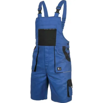 pracovní kraťasy CANIS Pracovní kraťasy LUXY DENIS na šle, modro-černé, Barva modro-čierna, Velikost 60