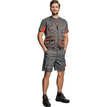 pracovní kraťasy ČERVA DESMAN šortky, Barva oranžová, Velikost 58