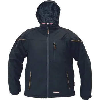 Pánská softshellová bunda SOFTSHELL bunda EMERTON WINTER Čierna, Barva čierna, Velikost 3XL
