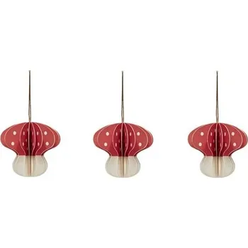 Vánoční dekorace OYOY, Vánoční závěsné dekorace OYOY houby, 3 ks - Formadore