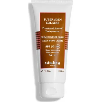 Přípravek na opalování Super Soin Solaire Silky Body Cream SPF 30