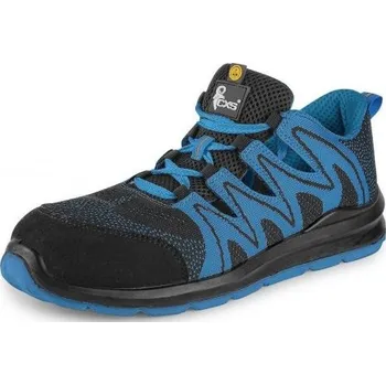 Pracovní obuv CANIS Polobotka MOLAT S1P, černo-modrá, CXS TEXLINE, Barva čierno-modrá, Velikost 39