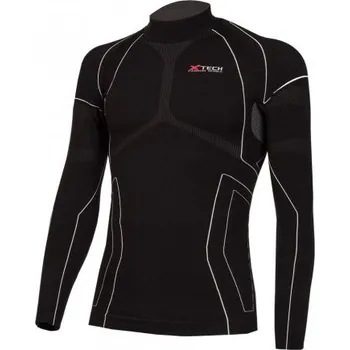 Chlapecké tričko X TECH Funkční triko Maglite dětské RACE3 10 / 12r, -10 / + 10 ° C, XTECH, Barva čierna, Velikost 6-8 rokov