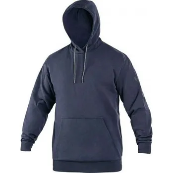 Pánská mikina CANIS Pánská mikina ARYN s kapucí, tmavě modrá, Barva tmavomodrá, námorná, Velikost L