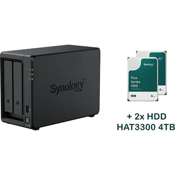 Ukládání dat Synology DS725+2xHAT3300-4T