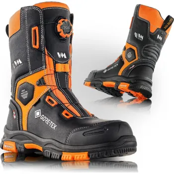 Pracovní obuv VM IMPORT Poloholeňová bezpečnostní obuv CONNECTICUT S7L s GORE-TEX® membránou a BOA® systémem, VM obuv, Velikost 45