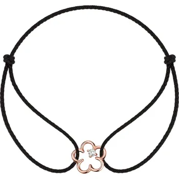 Náramek Náramek se šnůrkou Glossy daisy