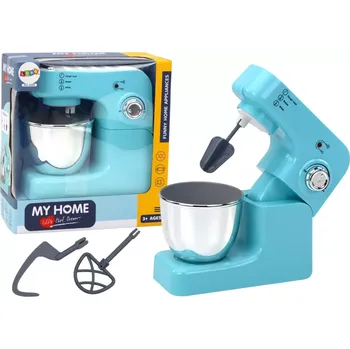 Kuchyňský robot Dětský planetární kuchyňský robot s 3 nástavci, tyrkysový