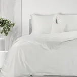 BAVLNĚNÉ POVLEČENÍ HARMONY 160X200 CM, 2KS 70X80 CM BÍLÉ